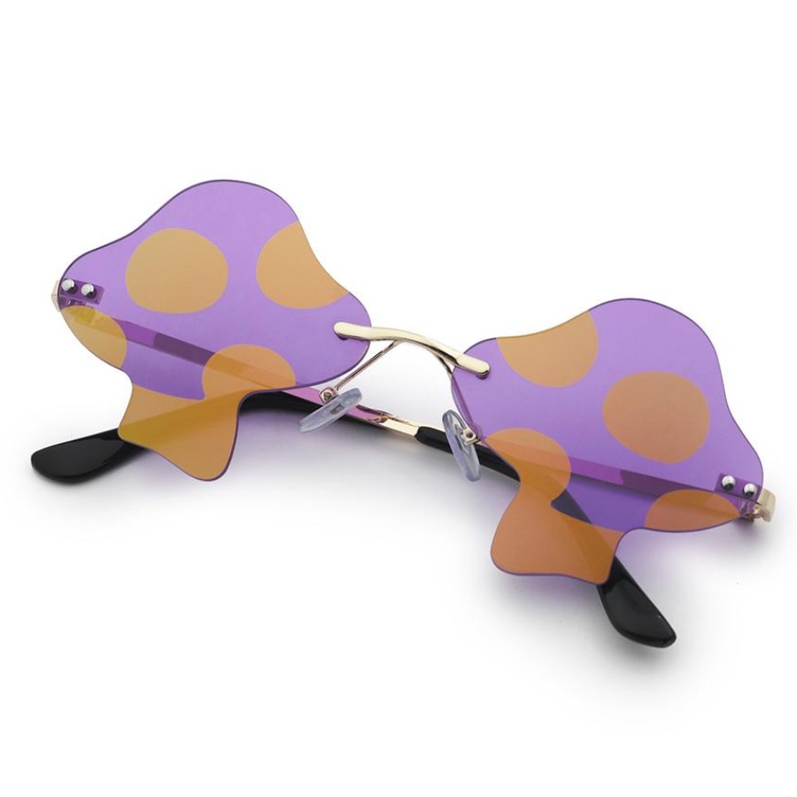 

LW Asymmetrical Sunglasses, Purple