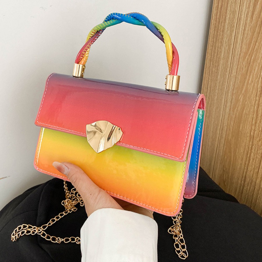 

LW Gradient Chain Strap Crossbody Bag, Multi