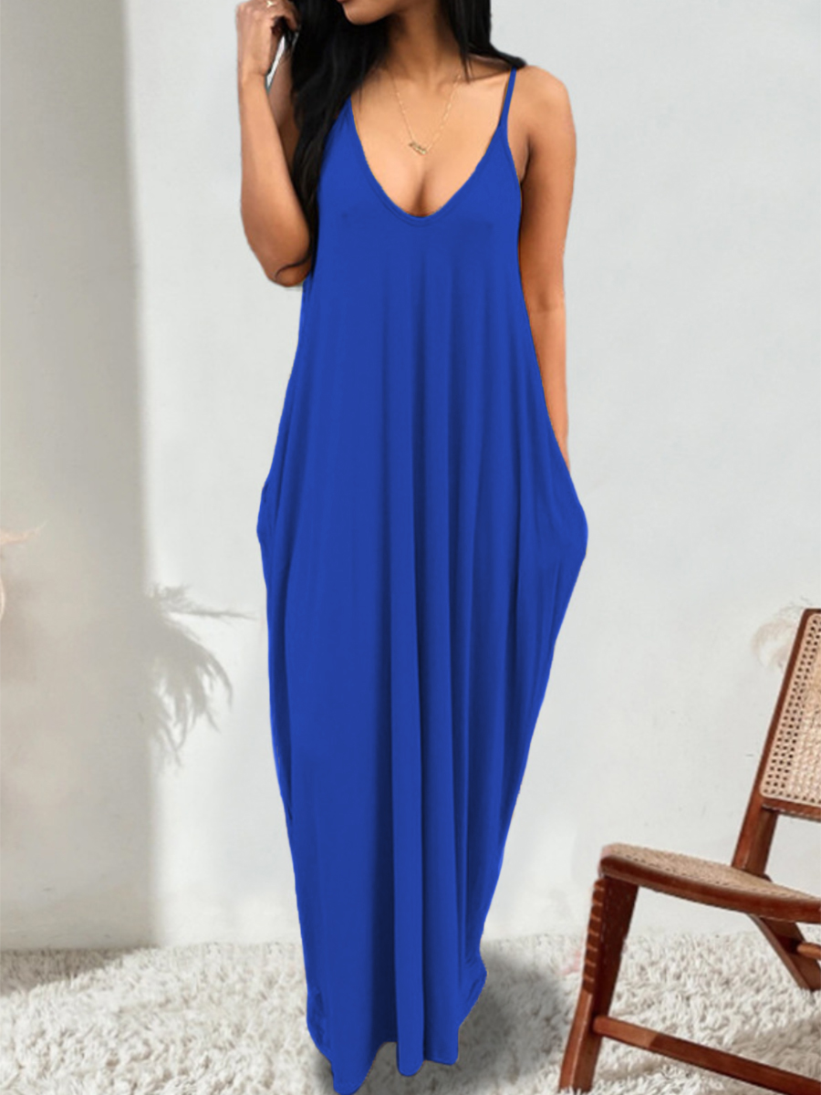 LW BASICS Cami Loose A Line Dress