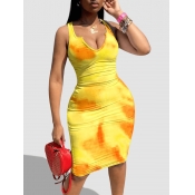 LW SXY Plus Size Cami Tie-dye Dress