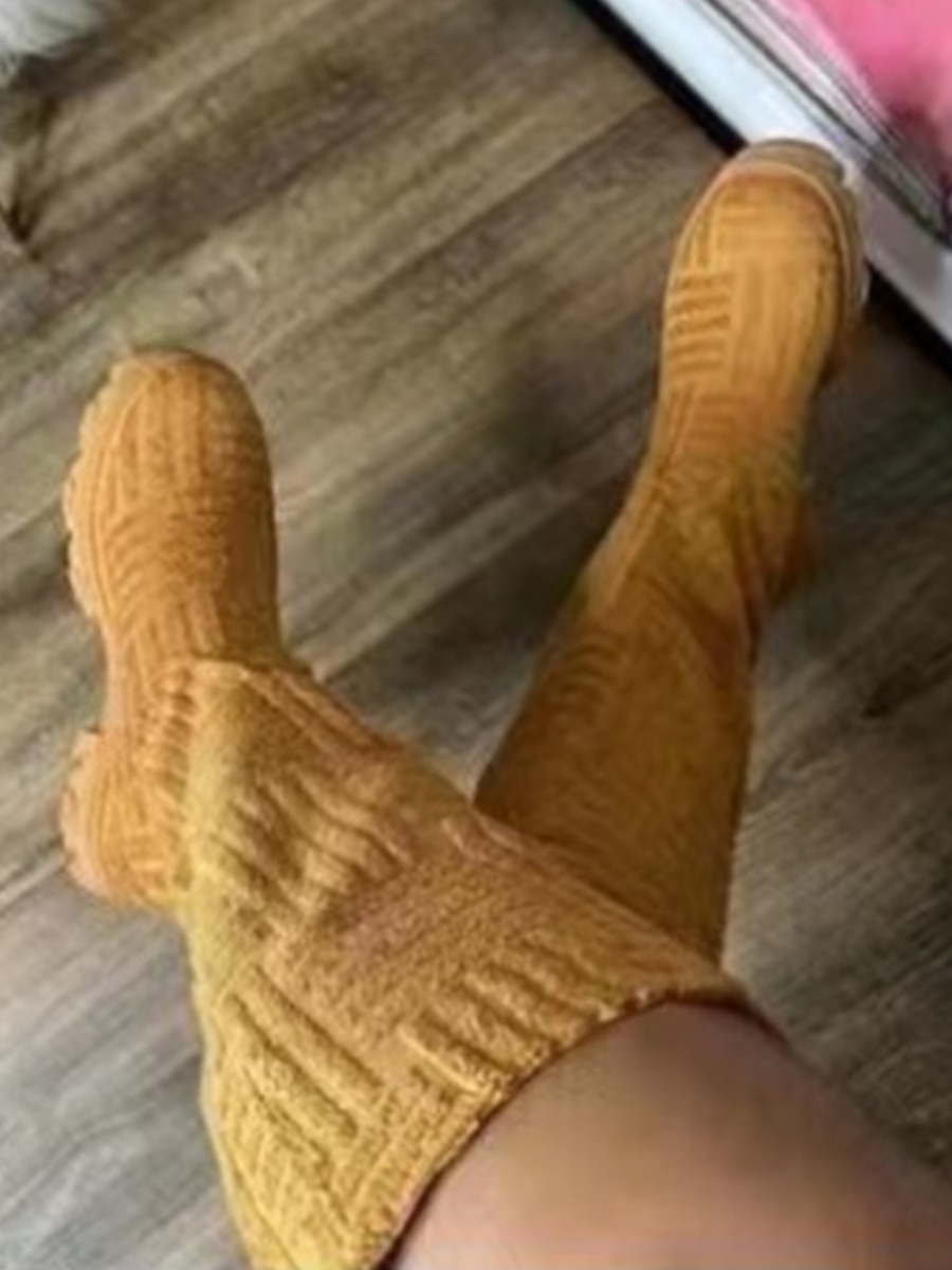 LW Round Toe Thigh High Boots