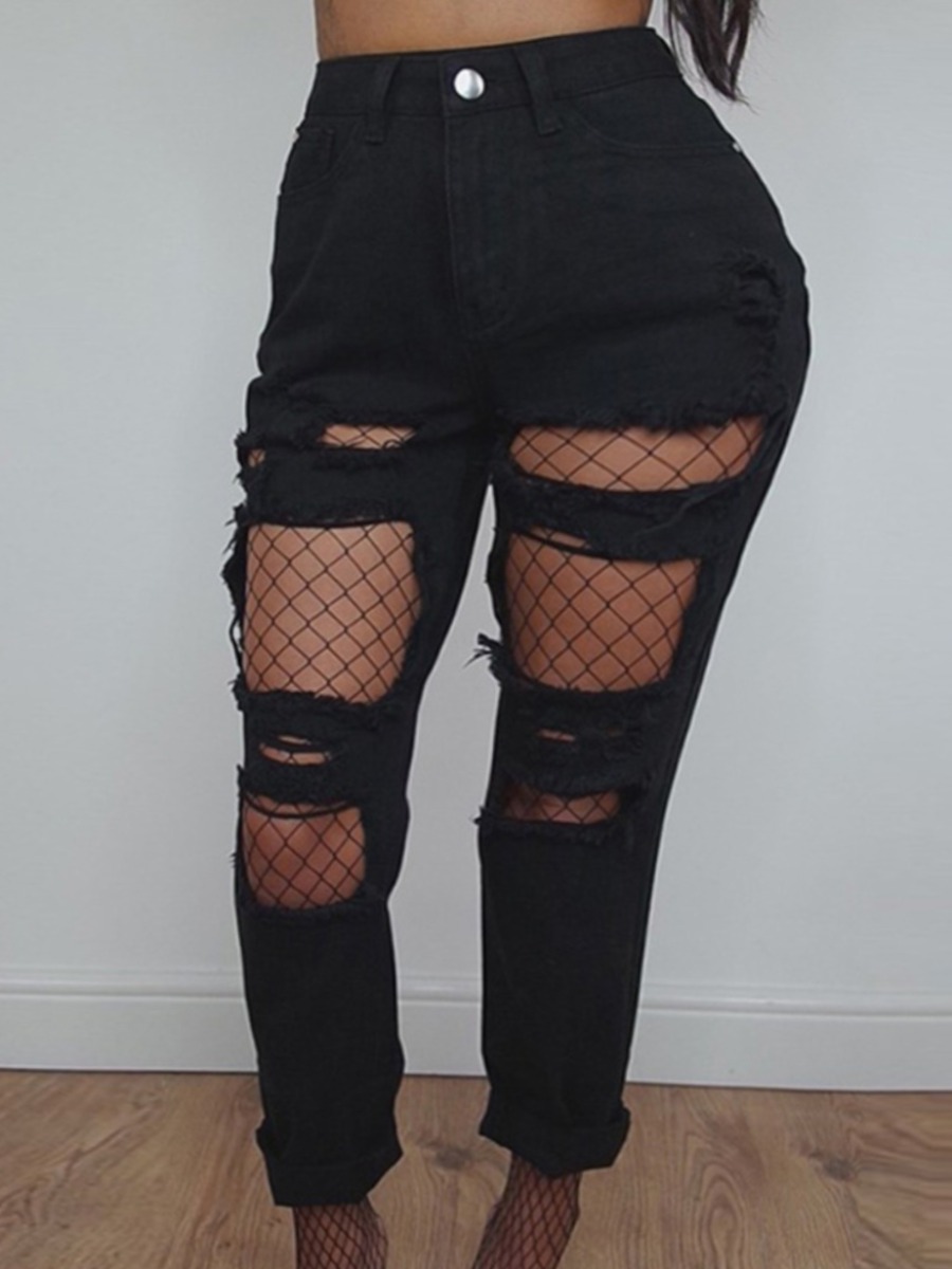 LovelyWholesale SXY Mid Waist Skinny Stretchy Mesh Leggings Spring|Fall Sxy See Through Spring Summer 2024