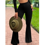 LW BASICS Mid Waist Flared Pants