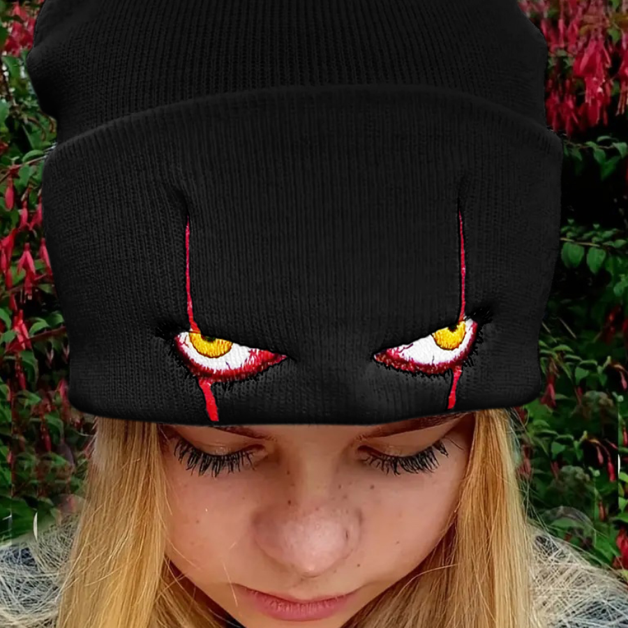 LW Pennywise Scary Eyes Facemask Hat
