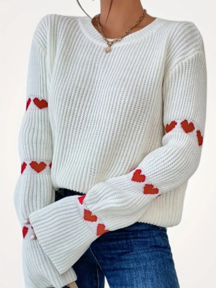 LW Basic Solid Color Sweater