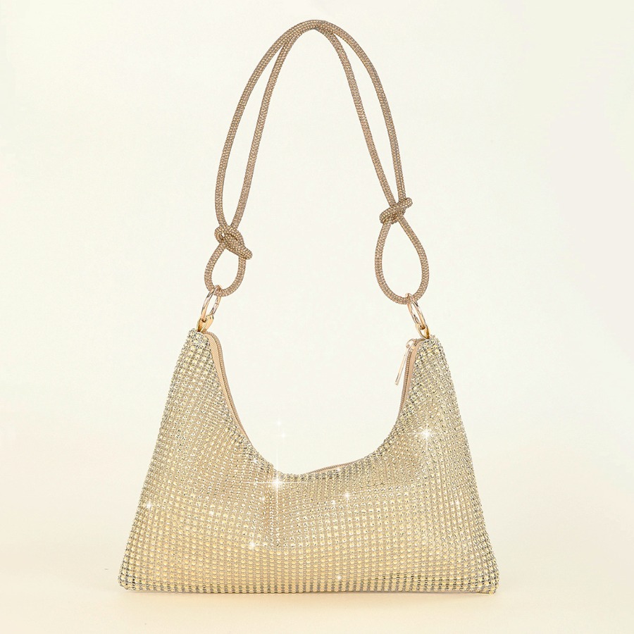 LW Rhinestone Shoulder Bag