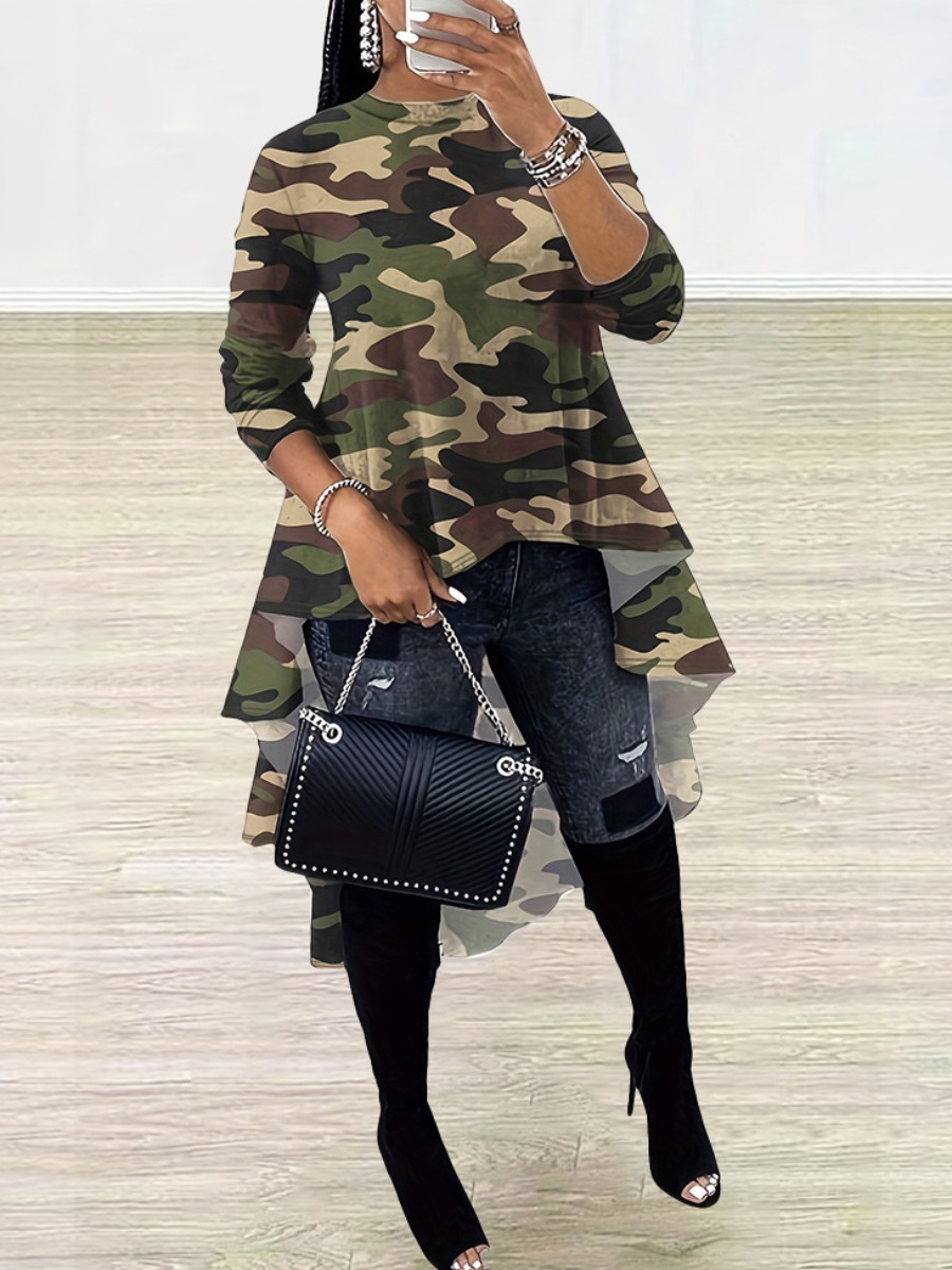 LW Pattern Camo T-shirt