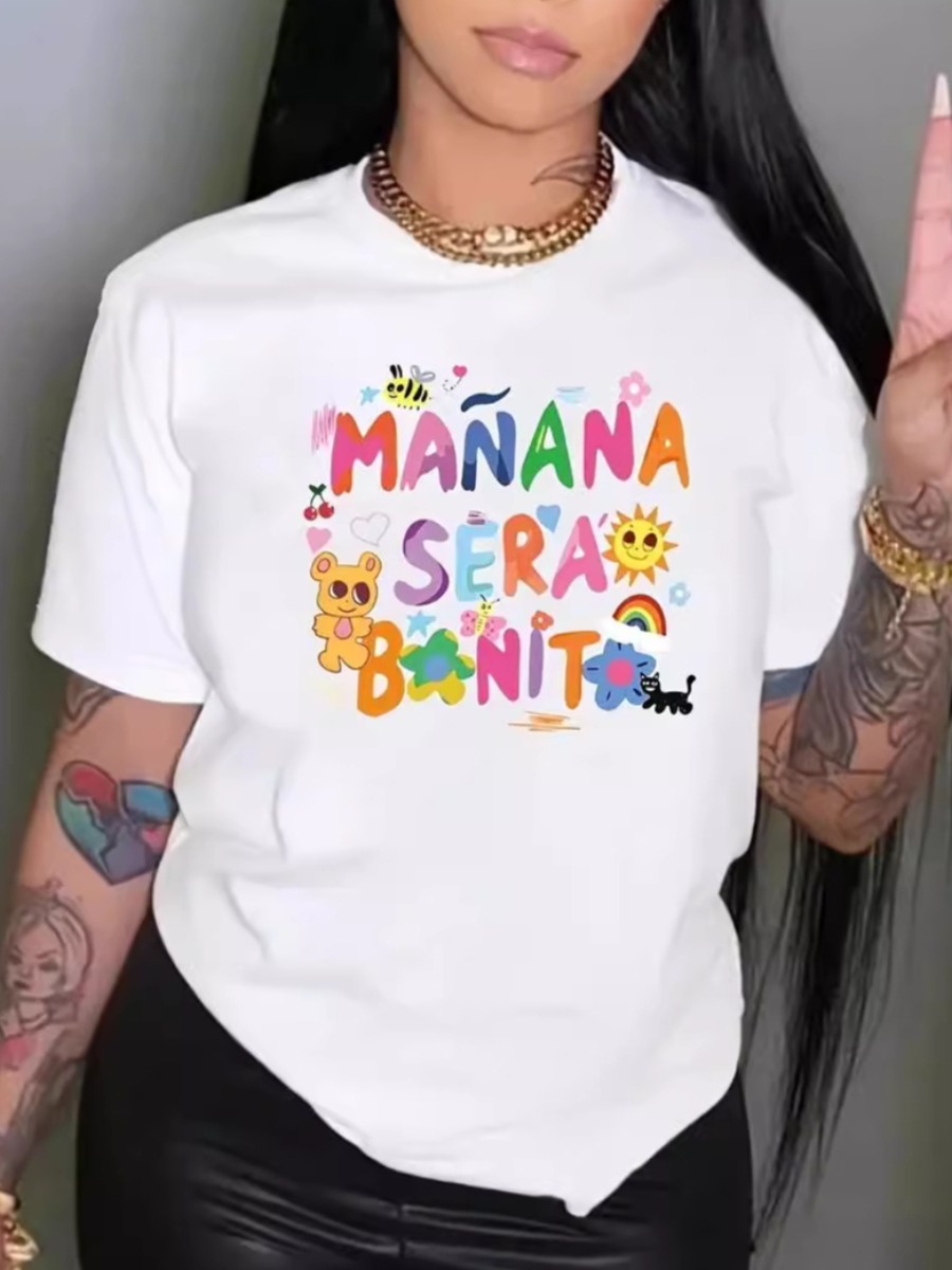 LW Pattern Letter T-shirt