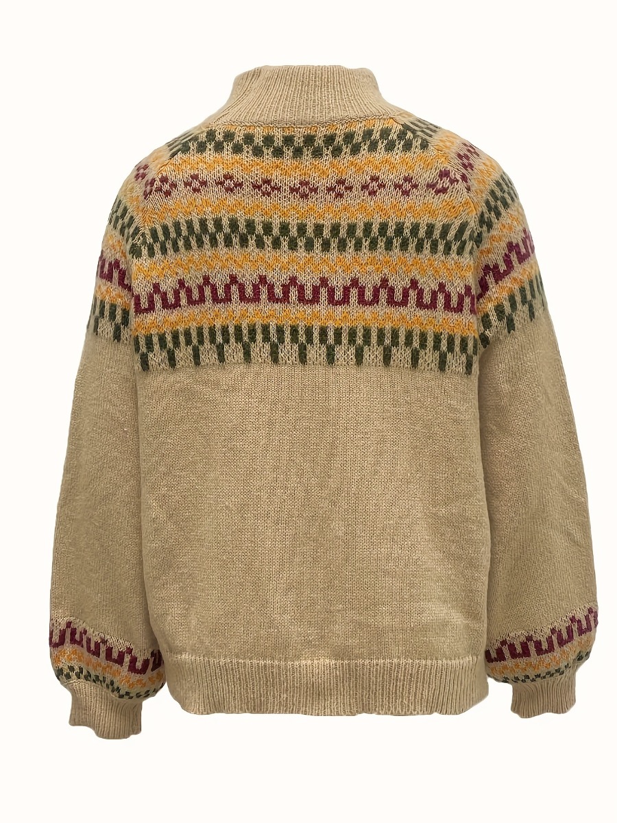 LW Pattern Tribal Sweater