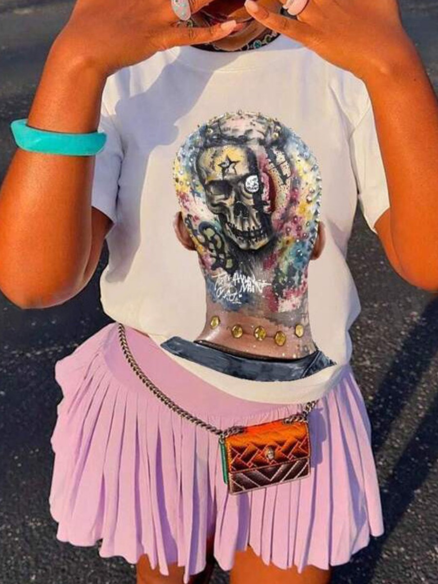 LW Pattern Figure T-shirt