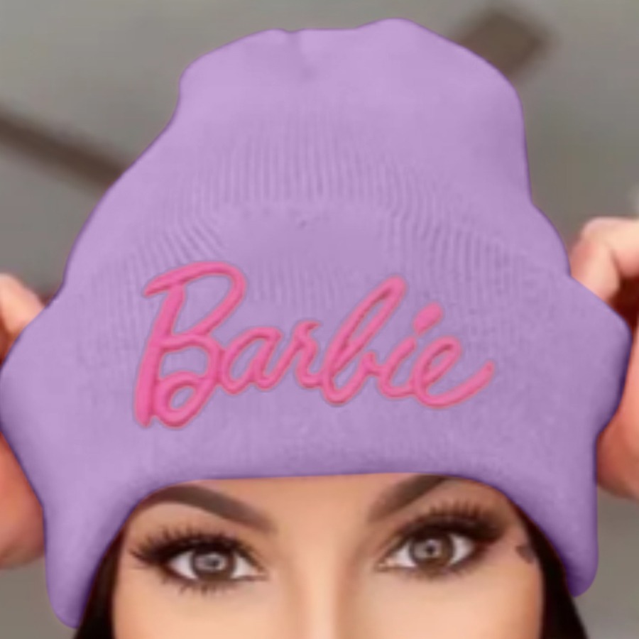 LW Solid Color Letter Polyester Hats