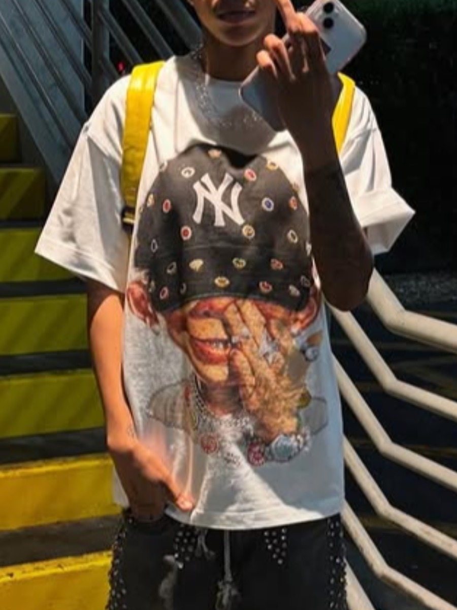 LW Men Pattern Figure T-shirt