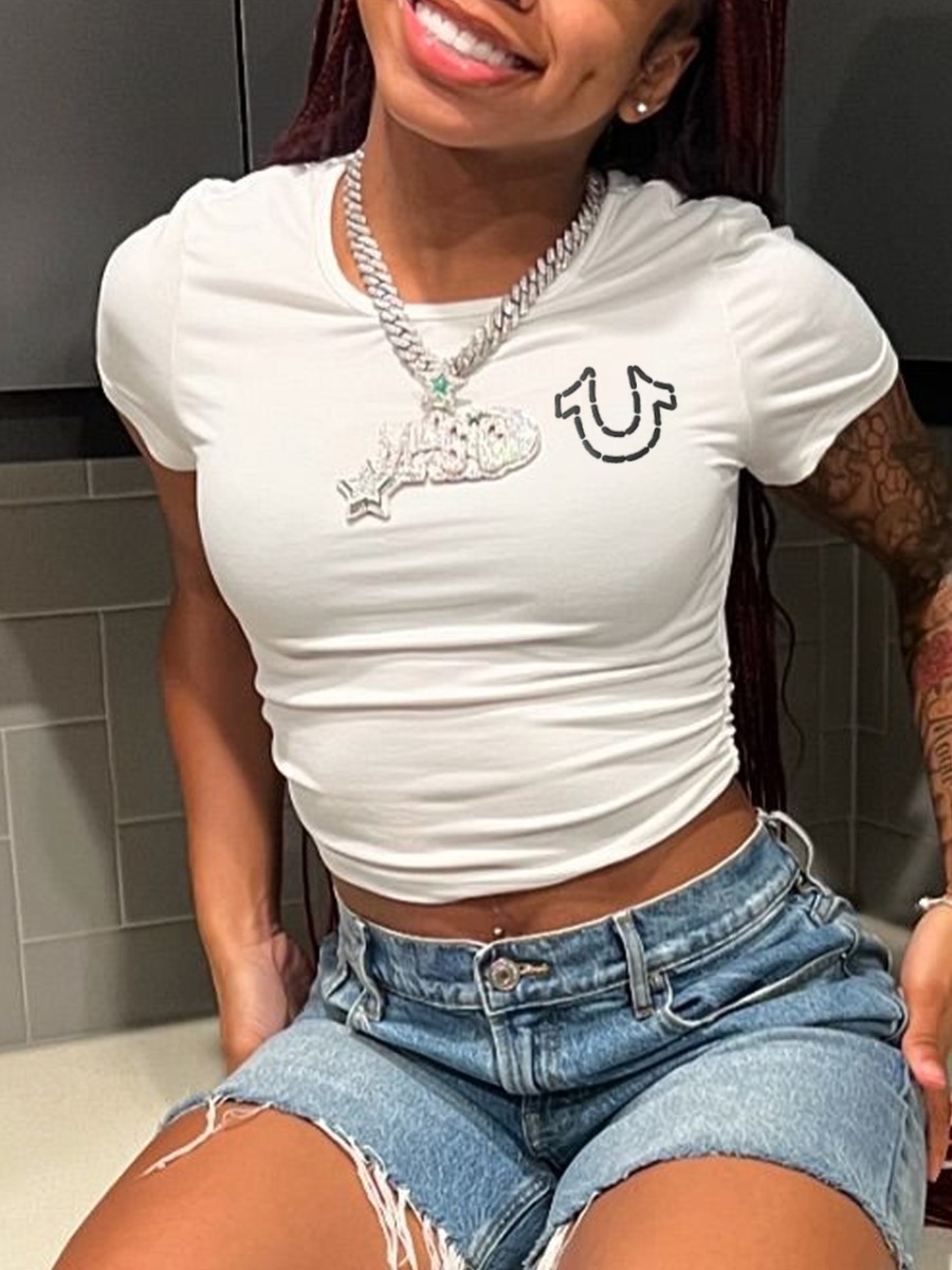 LW Pattern Letter T-shirt